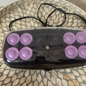 Conair Ceramic 1 1/2-inch and 1 3/4-inch Hot Rollers with clips